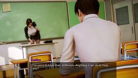 Academy 190 is an exciting anime hentai game!