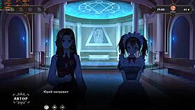 Wanderer broken bed gameplay features deepthroat blowjob and riding