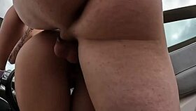 Boat ride with hot redhead