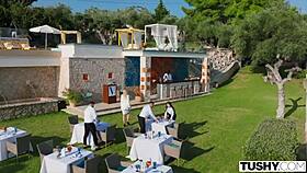 Can Sia Lumi and Megan Handle the Anal Orgy at Bachelor Party?