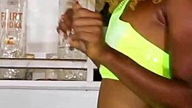 2023 Trending Video Debby Stripes And Rock Get Horny With Ebony Babe Webcam Sex