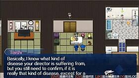 Taking Care Of Old Man In Small Village