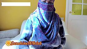 Persian wife with big tits on muslim webcam display