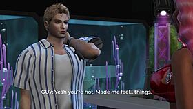 Nicki m rides cock of a lucky fan - 3d hentai 😍