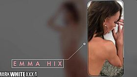 emma hix getting double creampie in split pov