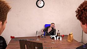 Husband catches me in bathroom?