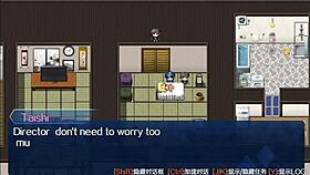 Taking Care Of Old Man In Small Village