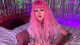 Slutty Nurse Masturbates With 4 Fingers In Pussy While Getting Feet Licked For Anal Creampie Cumshot