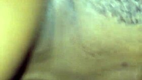 Amateur in satin sheets giving head snippet