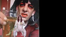 Bisexual Sissy Swallows Pee Naked