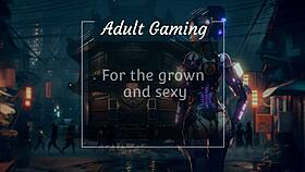 Retro arcade game with asian erotica in dragon world.