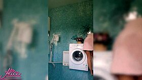 hot babe deep sucking and sensual fucking during cleaning