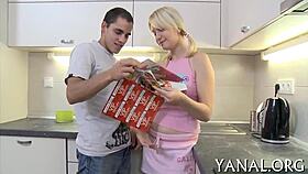 is this gal against anal? no, she loves it rough!