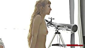 Chatting about this real redhead Russian teen's softcore fun 😍