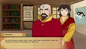 four elements trainer book 4 love part 48 - avatars of bj with blowjob, cartoon, game, dating, anime, hentai