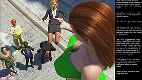 Big Apple Small 18+ Gesture Episode 8 - 3d Comics 3d Cartoon Sex