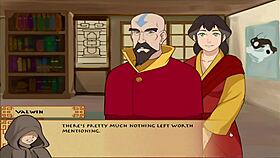 four elements trainer book 4 love part 48 - avatars of bj with blowjob, cartoon, game, dating, anime, hentai