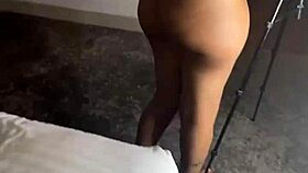 caramel the legend fucks a fan in lingerie with big ass and monster cock