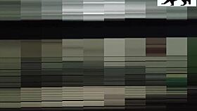 The neighbor is in action, caught on camera.