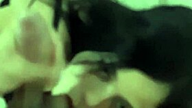 Teen sucking cum like a slut in amateur blowjob