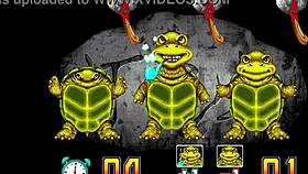 Retro arcade game with asian erotica in dragon world.