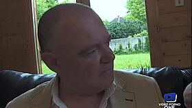 Blonde Slut Gets Anal Sex From Pervert Out Of Prison