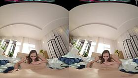 Stacy Cruz Intensely Tests New Bed Positions