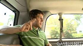 Two homosexual chaps having passionate sex