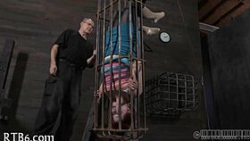 angel cries while being punished in this emotional scene