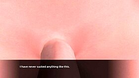 In Last Lustful War, Nastya's ending involves intense anal and blowjob scenes with shemale creampie