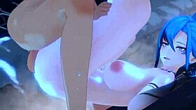 arlecchino in anime hentai