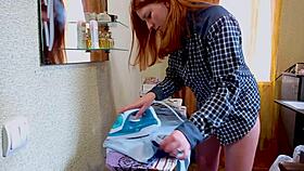 Intense Hard Fucking Results In Creampie For Cute Redhead Teen