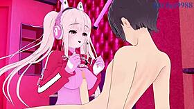 alice and soda have intense sex in goddess of victory nikke hentai