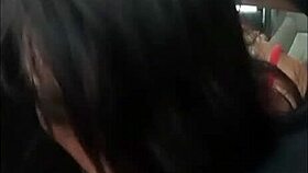 Deepthroat Blowjob On The Road In Public