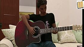 Watch wife and stepmother play a game with big tits?