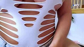 Uh, my vegan step sis, she just ate my big sausage!