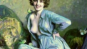 Exploring vintage erotic drawings from old times