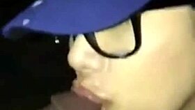 Certified blowjob beast sucks black cock