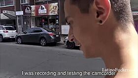 straight guy sucks twink cock for cash in hardcore action