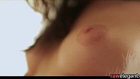 masturbating euro orgasms with cucumber on glamour solo 😍