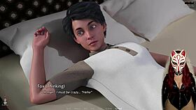 The Golden Boy Returns with Mommy in Stockings and Big Tits.