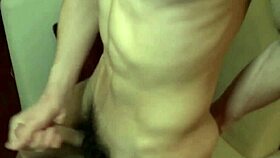 Japanese teen explores toys in hole