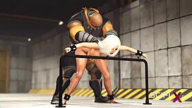 anal bent over big tits cartoon boobs big cock assfucking monster cock sexy bdsm