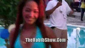 Dominican bikini contest at hotel new garden 😎