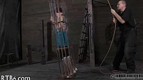 angel cries while being punished in this emotional scene