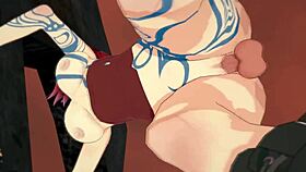 Suggestive 3D Hentai Sex With Tattooed Lilith