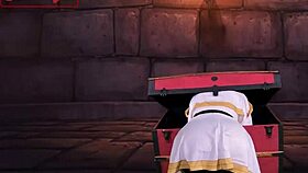 Frieren Elf Cosplay Recruits Warrior For Sex Sword In Dirty Costume