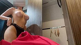 Spy Cam on My Hot Steamy Hermanastra!