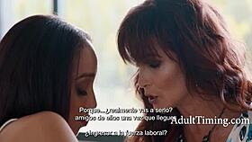 one last time with busty mature lesbian lover spanish subtitles