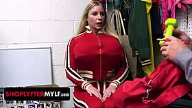 Busty Pe Coach Gets Caught Shoplifting